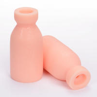 Masturbador masculino de bolsillo con forma de botella de leche juguete sexual para adultos masturbación masculina de placer - details 1