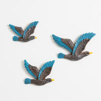 Estilo Mediterráneo resina gaviota pájaro pájaro pájaro marino decoración creativa Fondo pared colgante decoración del hogar Varios opcionales - details 11