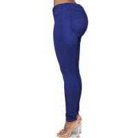Vaqueros desgastados de mujer Pantalones lápiz Tallas grandes - details 8