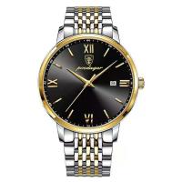 Reloj de hombre delgado impermeable moda reloj de cuarzo - details 6