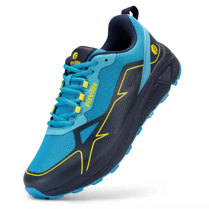 Nuevo Modelo 2025 Zapatillas de Trail Running Antideslizantes para Hombre, Extra Anchas, Ligeras, para Pies Hinchados, Soporte para Arco, Alivio del Dolor - 1