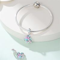 Nuevos Dijes de Plata de Ley 925 Diseño de Abrazo de Amor Zirconia Joyería de Mujer DIY Pulseras - details 20