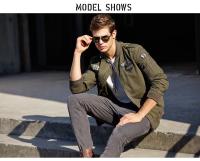 Chaqueta Bomber de piloto para hombre, Parkas militares para motocicleta, abrigo táctico de piloto de la Fuerza Aérea, prendas de vestir exteriores de carga, Invierno - details 3