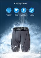 Pantimedias de Compresión para Fitness Leggings Elásticos Adelgazantes para Hombres - details 3