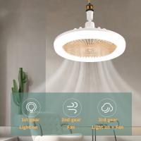 GAHADA Ventilador de Techo Eléctrico Silencioso 30W con Base E27 Conversor - details 2