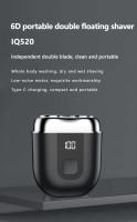Miniafeitadora portátil de doble cabezal para Barba, afeitadora desmontable con cuchilla suave y cómoda, 1 unidad - details 0