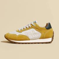 Zapatillas de mujer, moda, zapatillas de running de primavera, zapatillas de entrenamiento multifunción, beige / amarillo - details 1