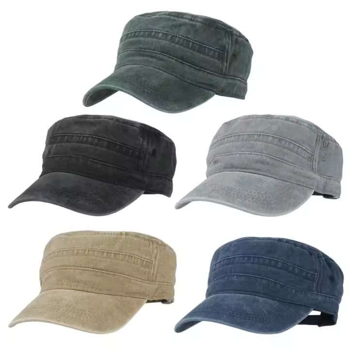 Casual Fishing Anti-UV Army Hat Camouflage Baseball Cap Sun Hat Peaked Cap For Outdoor Sunscreen Men Women Spring Summer - 1