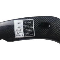 LOOK Aero-Manillar de fibra de carbono para bicicleta de carretera, nuevo estilo, T800 - details 6