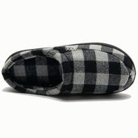 Invierno de los hombres más el tamaño 50 al aire libre engrosado fondo grueso apilado caliente zapatillas de algodón de lana - details 22