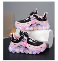 Zapatillas deportivas antideslizantes para niños y niñas, zapatos de cuero impermeables, ligeros, bonitos, rosas, informales, tenis para correr - details 23