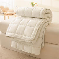 Bonenjoy, 1 pieza, colchón acolchado, colcha suave, adornos de cama finos, funda para alfombrilla de cama de Color sólido, suelo de colchón para el hogar (sin funda de almohada) - details 8