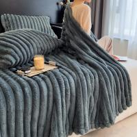 Bonenjoy-Manta de felpa de Color sólido, Sábana, toalla de sofá, manta de siesta, chal de viaje, regalo festivo, mantas de cama esponjosas (sin funda de almohada) - details 5