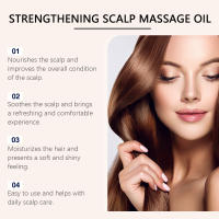El cuidado del masaje del cuero cabelludo HOEGOA nutre, calma el cuero cabelludo, reduce suavemente el brillo del cabello y es suave. Aceite de romero - details 6