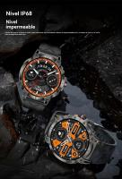 Relojes inteligentes hombre podómetro multifunción Fitness deporte Bluetooth llamada mujer ritmo cardíaco presión arterial reloj - details 16