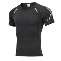 Leggings de deporte para hombre Pantalones de entrenamiento de baloncesto de verano Ropa de fitness elástica transpirable de manga corta - details 4