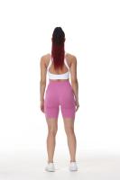 Nuevos pantalones cortos deportivos de cintura alta sin costuras con forma de sonrisa para mujer, pantalones cortos de entrenamiento de Yoga con realce, pantalones cortos sexys para correr y Fitness - details 33