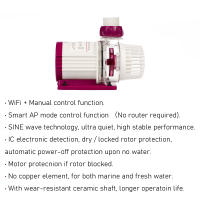 Jebao MDP Series Bomba de Circulación Inteligente para Acuario DC con Control de Aplicación WiFi y LCD Modo AP para Control Automático Ultra Silencioso y Estable Pet Supplies - details 1