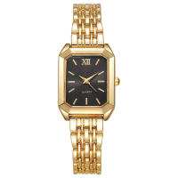 Nuevo Reloj de cuarzo cuadrado Simple para mujer y estudiante con banda de acero - details 5