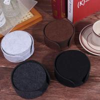Vajilla de fieltro Simple, tapete de café antideslizante para el hogar, tapete para taza de té con aislamiento térmico, tapete para mesa, tapete para taza, tapete para hervidor - details 1