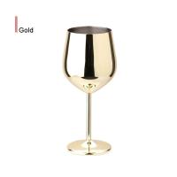 Copas de acero inoxidable de 500ml, copa de cola, copa de champán de cristal rojo para beber vino de cola en Bar y hogar - details 15