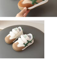 Zapatos de Mesa Versátiles a Rayas para Niños Pequeños Zapatos Antideslizantes de Suela Suave de Moda para Primavera y Otoño - details 9