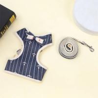 Conjunto de arnés y correa para gato y conejo a cuadros clásicos, arneses transpirables para mascotas con lazo para conejito, gatito, accesorios para conejos, ropa - details 11