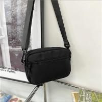 Bolsos cruzados para hombre, moda informal, Color sólido, alta calidad, práctico bolso mensajero de nailon, envío directo, bolso de hombro para hombre - details 7