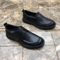 Nuevos zapatos de cuero casuales de negocios de suela gruesa, cálidos y suaves - details 1