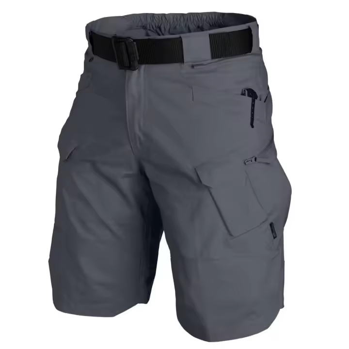 Pantalones Cortos Tácticos de Cargo Impermeables para Hombres Secado Rápido, Transpirables, Listos para el Verano - 1