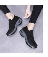 Zapatos deportivos ultraligeros tejidos con amortiguación de aire para mujer para caminar a diario - details 7