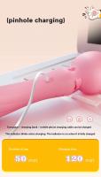 Leten AV Magic Wand Pussy Lady Vibrador Espiral G-Spot Estimulador de Vibración Masajeador Vaginal Vibrador Juguetes Sexuales para Masturbadores Femeninos - details 11