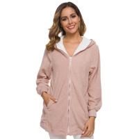 Sudaderas con capucha informales para mujer, chaquetas con capucha de otoño e invierno, cárdigans para mujer - details 4
