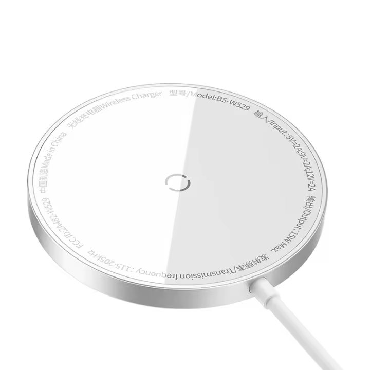 Baseus Cargador Inalámbrico Magnético Mini 15W Carga Rápida para iPhone Accesorios de Electrónica - 1