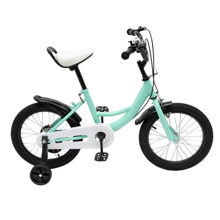 Bicicletas infantiles de 16 pulgadas para niños, de 5 a 8 años, con ruedas de apoyo - 1