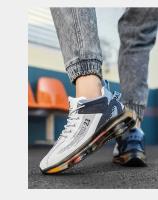 Zapatillas de Moda Casual para Hombres Zapatos de Correr de Alta Altura con Punta Redonda - details 3