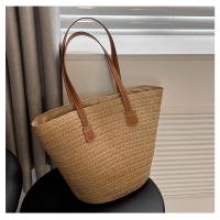 Bolso de Paja Grande Capacidad Estilo Nuevo para 2025 Bolso de Playa Tejido para Mujer - details 19