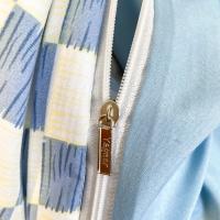 Cubierta de Edredón Nórdica Nueva Moda Lujo Cama Conjunto de Ropa de Cama Suave a Cuadros Separados Tamaño 220x240 150x200 - details 11