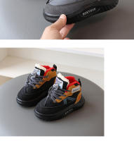 Zapatos deportivos para niños nuevos zapatos de invierno para invierno zapatos casuales de cuero de caña alta para niños zapatos de algodón grandes de terciopelo zapatos para niñas - details 9