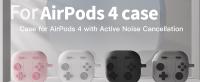 Cubierta de silicona absorbente para AirPods 2024, accesorio protector para juegos con bolígrafo de limpieza, 4 amortiguadores - details 9