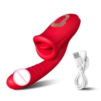 Empaque privado SEX Vibrador de lengua telescópico para clítoris y estimulación del punto G - details 9