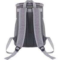 Mochila térmica diaria de gran capacidad con refrigerador, mochila aislada impermeable a prueba de fugas, gris - details 0
