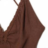 Vestido elegante y holgado estilo lencería 2025 con tirantes, decorado con cuentas, falda larga, novedad de verano, ropa de mujer. - details 4