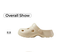 Agujero zapatos de verano al aire libre, zapatos de playa, bolsa de pie no maloliente, cabeza antideslizante, transpirable, uso exterior, zapatos con agujero para adultos - details 24