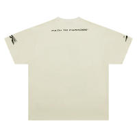 Nueva colección de verano con logotipo impreso frontal, camiseta deportiva de algodón puro con cuello redondo para hombre, camisa informal de estilo básico para pareja - details 1