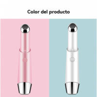 Herramienta de Belleza para los Ojos Introductor de Vibración Masaje Calor Luz Color - details 3