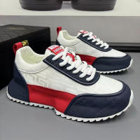 Zapatos informales de malla para hombre, zapatillas deportivas con plataforma, talla más grande, suela completa, para verano - details 2