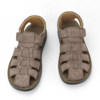 Sandalias romanas de verano para hombre, cómodas y transpirables, con suela suave. - details 5
