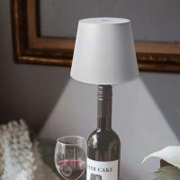Lámpara de mesa táctil portátil, lámpara inalámbrica para botellas de vino, luz para mesa de comedor, decoración de fiesta de cumpleaños y Navidad - details 6