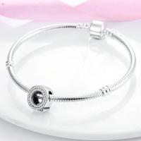 LAZA-abalorio de plata de ley 925 con 26 letras del alfabeto, abalorio de A-Z con nombre, compatible con Pulsera Original, collar, colgante, regalo de joyería - details 98